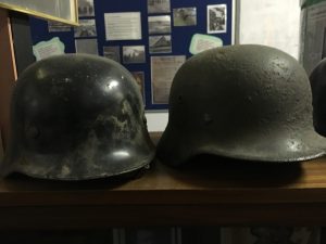 Remnants of war at the Fallingbostel Military Museum.