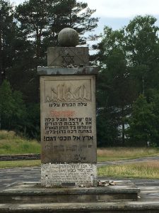 Tombstones in Bergen Belsen