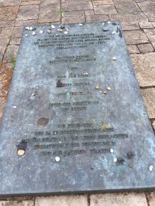 Tombstones in Bergen Belsen